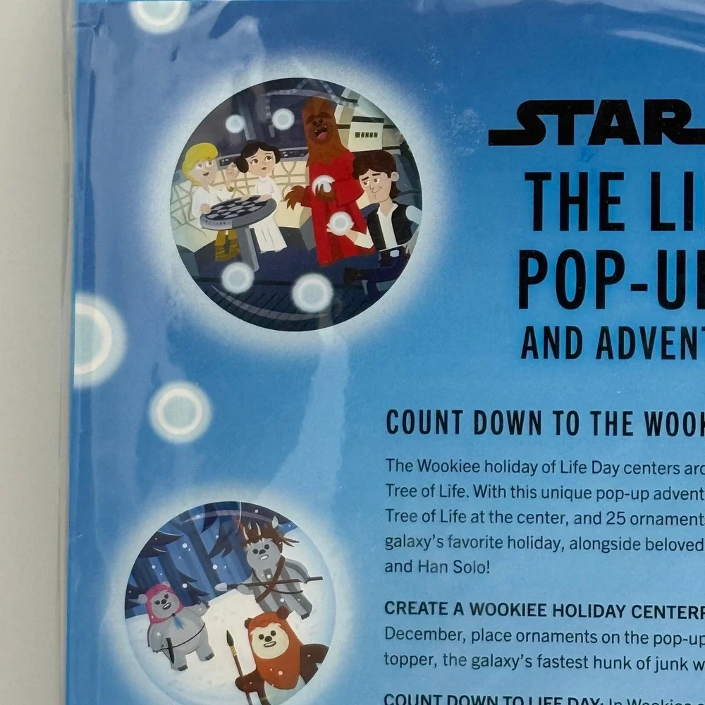 Star Wars The Life Day Pop-Up Book and Advent Calendar Insight Editions New
